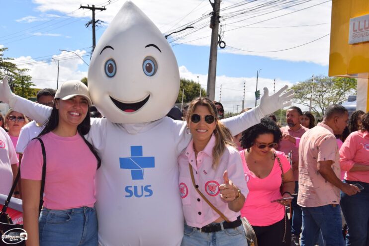 Prefeitura de Eunápolis inicia Campanha Outubro Rosa com caminhada de conscientização 44