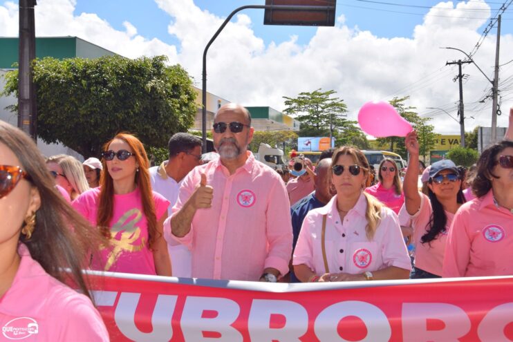 Prefeitura de Eunápolis inicia Campanha Outubro Rosa com caminhada de conscientização 56