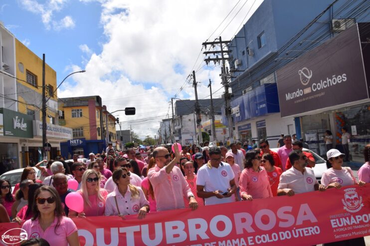 Prefeitura de Eunápolis inicia Campanha Outubro Rosa com caminhada de conscientização 63