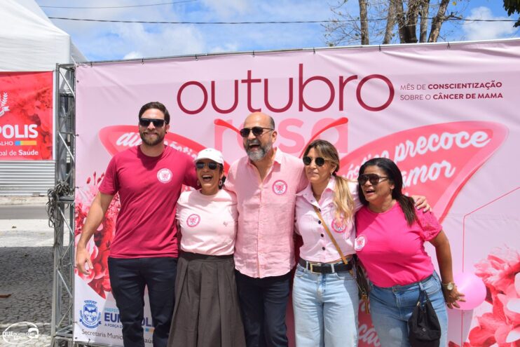 Prefeitura de Eunápolis inicia Campanha Outubro Rosa com caminhada de conscientização 83