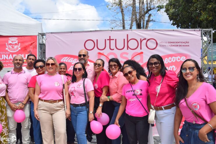 Prefeitura de Eunápolis inicia Campanha Outubro Rosa com caminhada de conscientização 96
