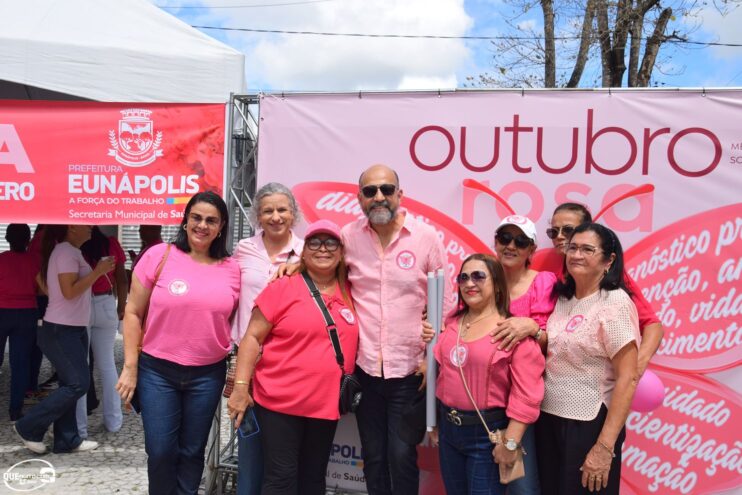 Prefeitura de Eunápolis inicia Campanha Outubro Rosa com caminhada de conscientização 97