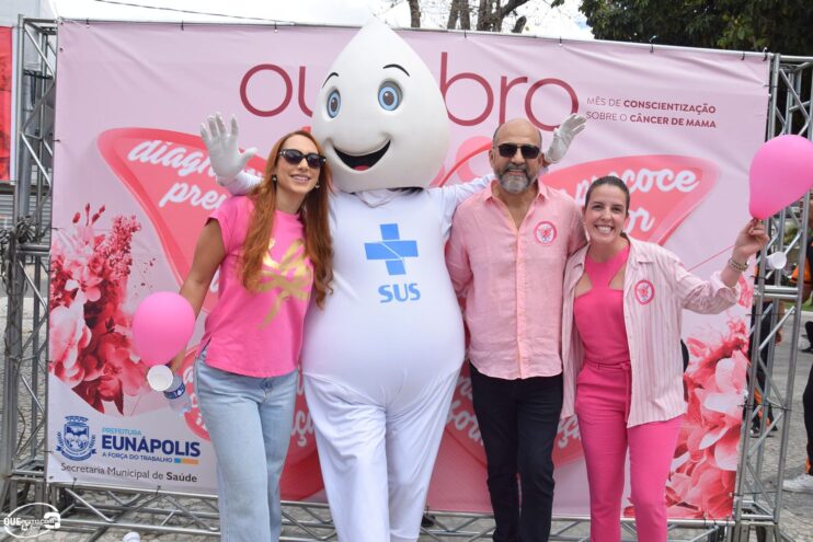 Prefeitura de Eunápolis inicia Campanha Outubro Rosa com caminhada de conscientização 109