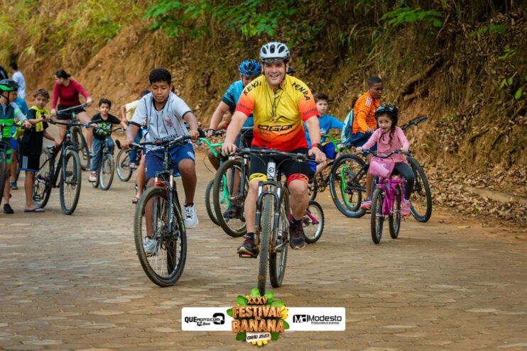 Prefeitura de São Geraldo da Piedade realiza Passeio Ciclístico, Trenzinho da Alegria e Rua de Lazer 100