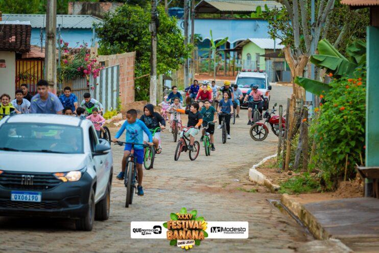Prefeitura de São Geraldo da Piedade realiza Passeio Ciclístico, Trenzinho da Alegria e Rua de Lazer 180