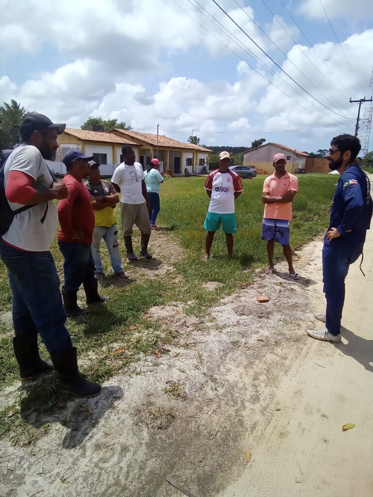 Prefeitura de Belmonte realiza ação de orientação técnica em piscicultura na comunidade do Ubú 5