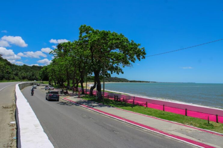 Manutenção de pontos da entrada da cidade e Orla Norte estão em andamento e embelezam Porto Seguro 14