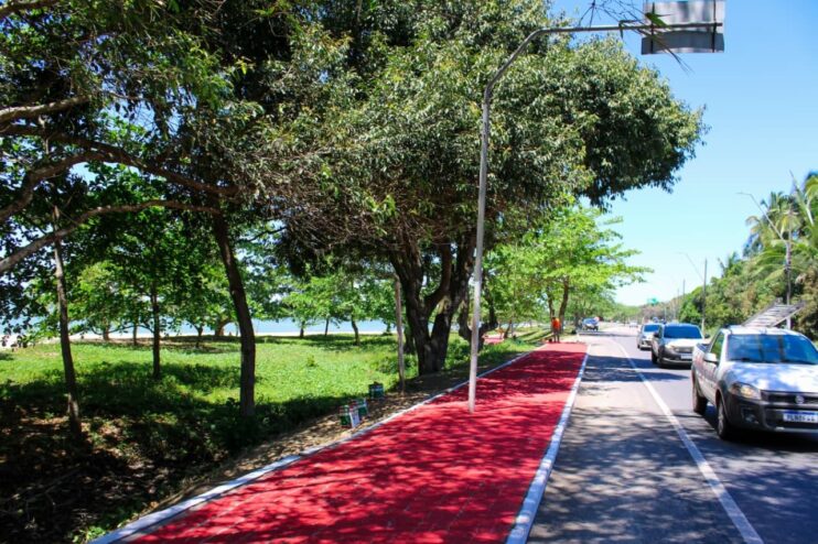 Manutenção de pontos da entrada da cidade e Orla Norte estão em andamento e embelezam Porto Seguro 17