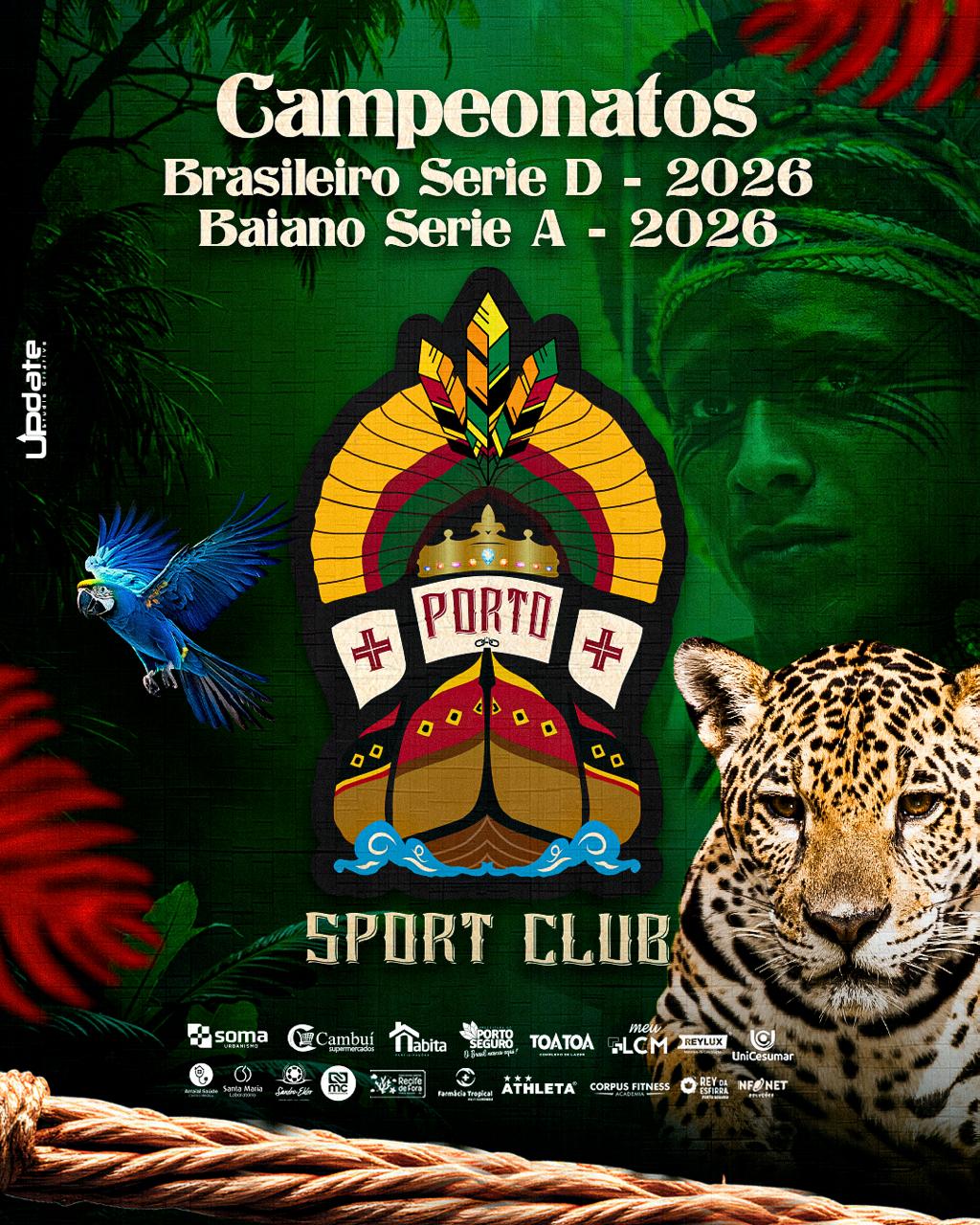 Porto Sport Club garante vaga na Copa do Brasil 2026 e projeta futebol do extremo sul da Bahia no cenário nacional 20