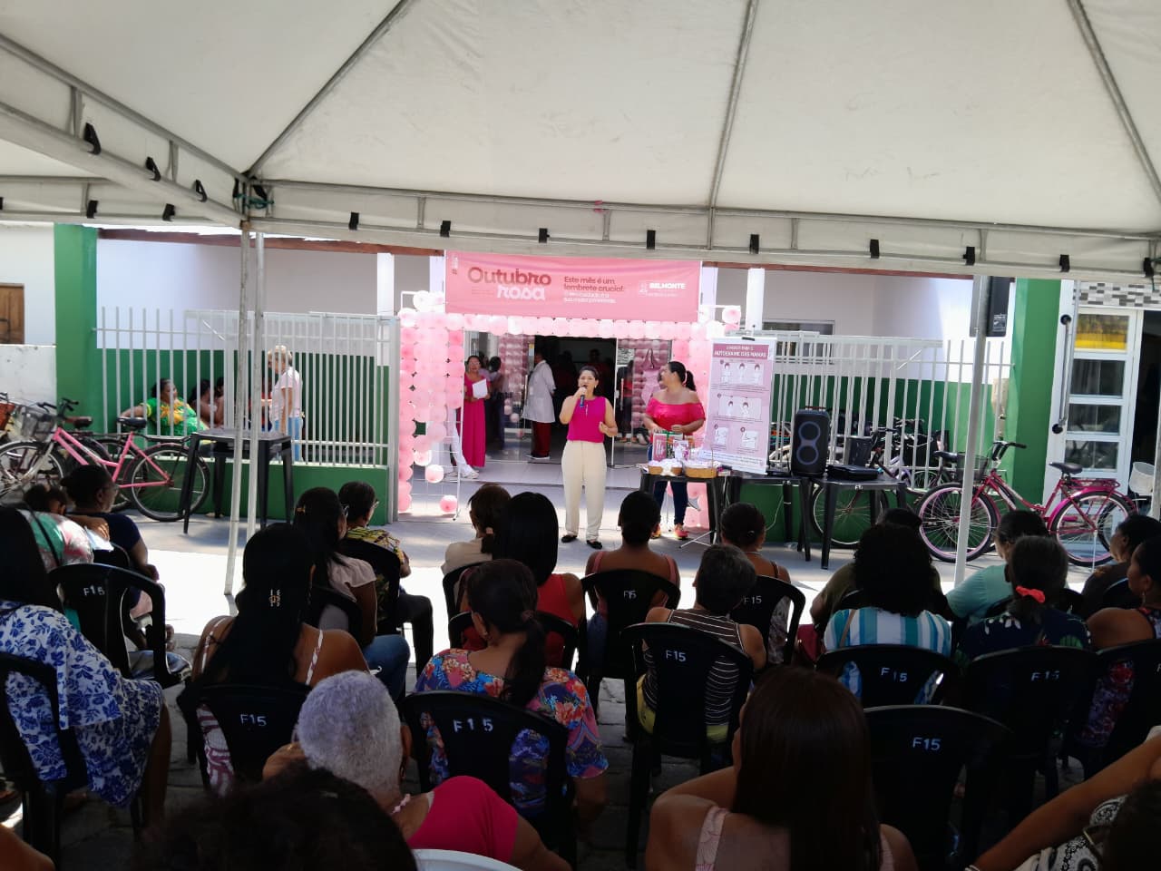 Prefeitura de Belmonte realiza Feira de Saúde Outubro Rosa com ações durante todo o dia voltadas à saúde da mulher 6
