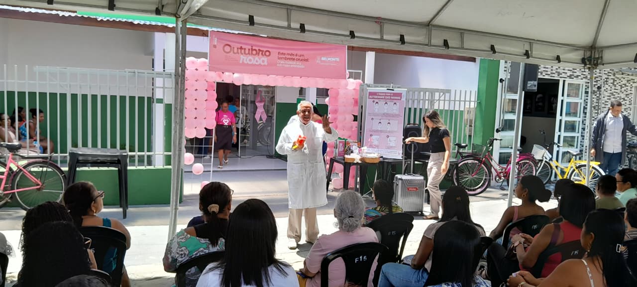 Prefeitura de Belmonte realiza Feira de Saúde Outubro Rosa com ações durante todo o dia voltadas à saúde da mulher 10