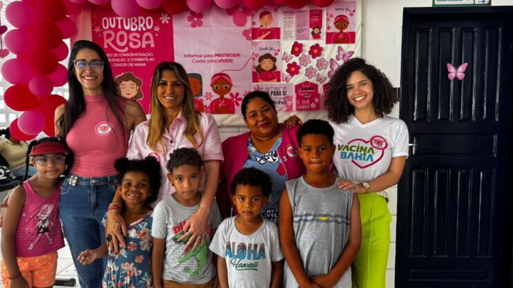 Vacina – dia D 9 Deu Match! Campanha da Prefeitura de Eunápolis mobiliza população com vacinação e prevenção ao câncer 10