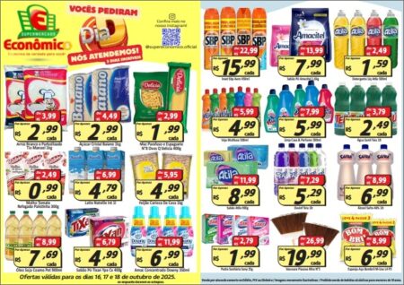 Dia D marca mega promoção do Supermercado Econômico em Eunápolis 12