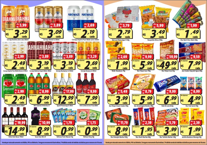 Dia D marca mega promoção do Supermercado Econômico em Eunápolis 6