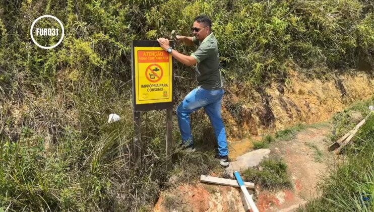 Análise confirma contaminação e fonte de água é interditada em Guaratinga 4