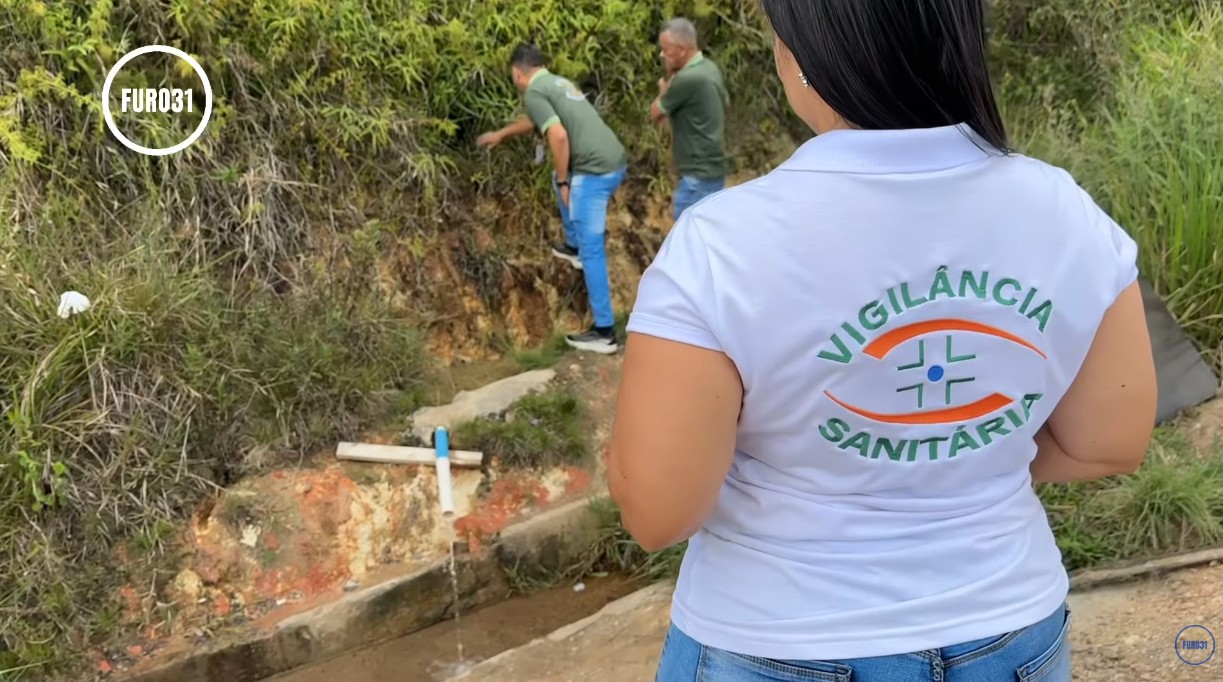 Análise confirma contaminação e fonte de água é interditada em Guaratinga 3