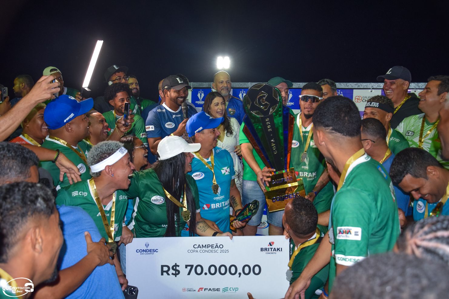 Belmonte conquista o título da Copa CONDESC 2025 em uma final emocionante no Estádio Araujão 69