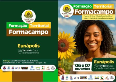 Eunápolis sedia o I Encontro Territorial da Costa do Descobrimento do Programa FORMACAMPO Eunápolis sedia o I Encontro Territorial da Costa do Descobrimento do Programa FORMACAMPO 9