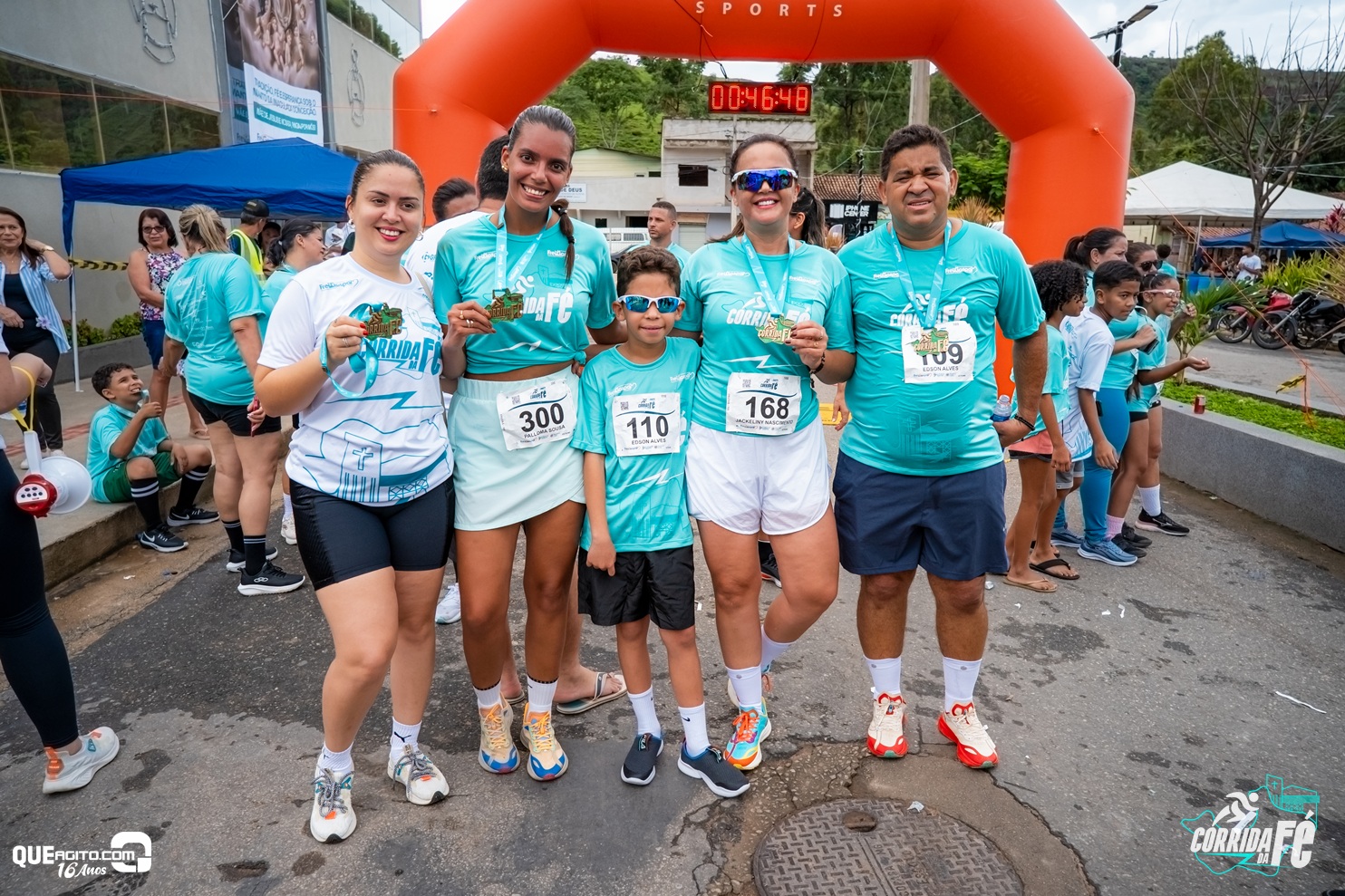 Corrida da Fé movimenta Frei Gaspar na manhã deste domingo (07) 7