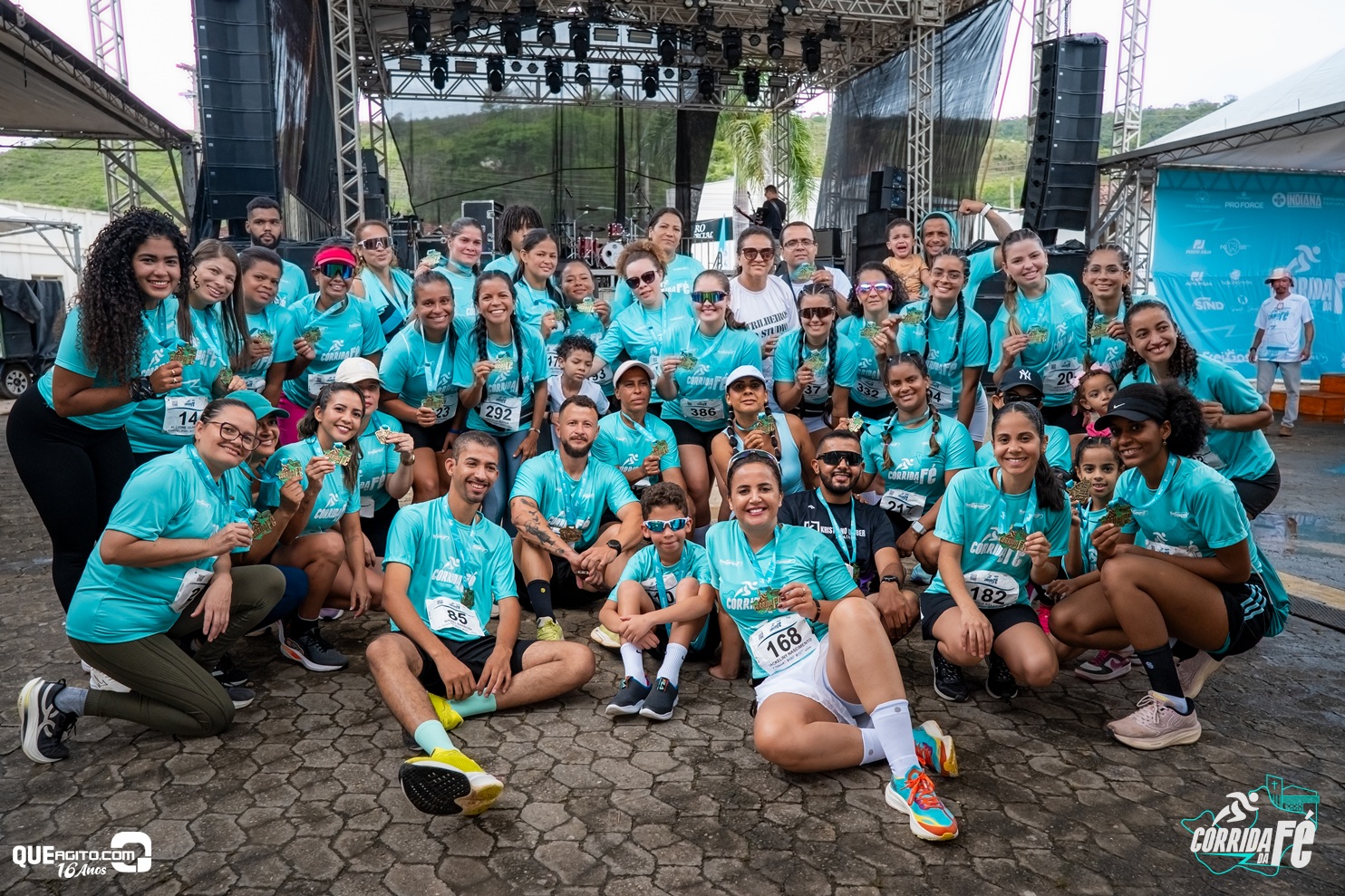 Corrida da Fé movimenta Frei Gaspar na manhã deste domingo (07) 6