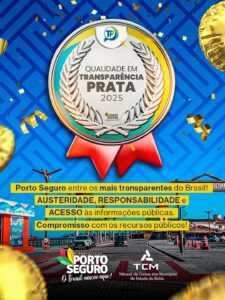 Porto Seguro conquista selo prata de transparência pública pelo terceiro ano consecutivo Porto Seguro conquista selo prata de transparência pública pelo terceiro ano consecutivo 1