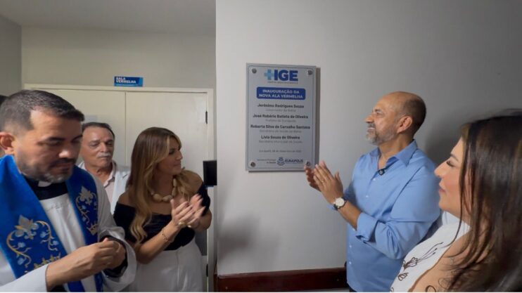 Inaugura ala vermelha 10 Prefeito Robério Oliveira entrega Nova Ala Vermelha do Hospital Geral de Eunápolis 21