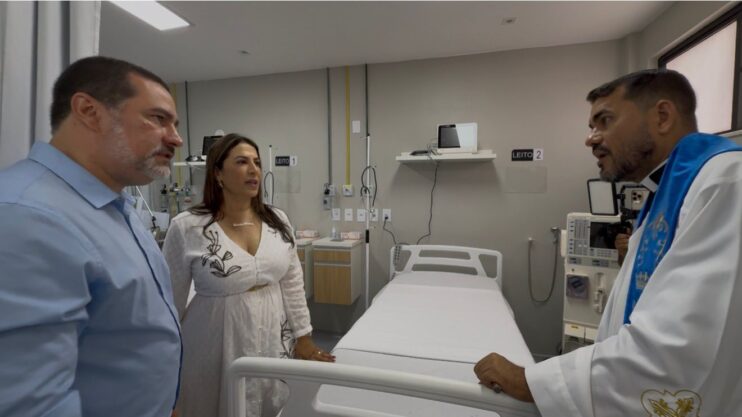Inaugura ala vermelha 8 Prefeito Robério Oliveira entrega Nova Ala Vermelha do Hospital Geral de Eunápolis 20