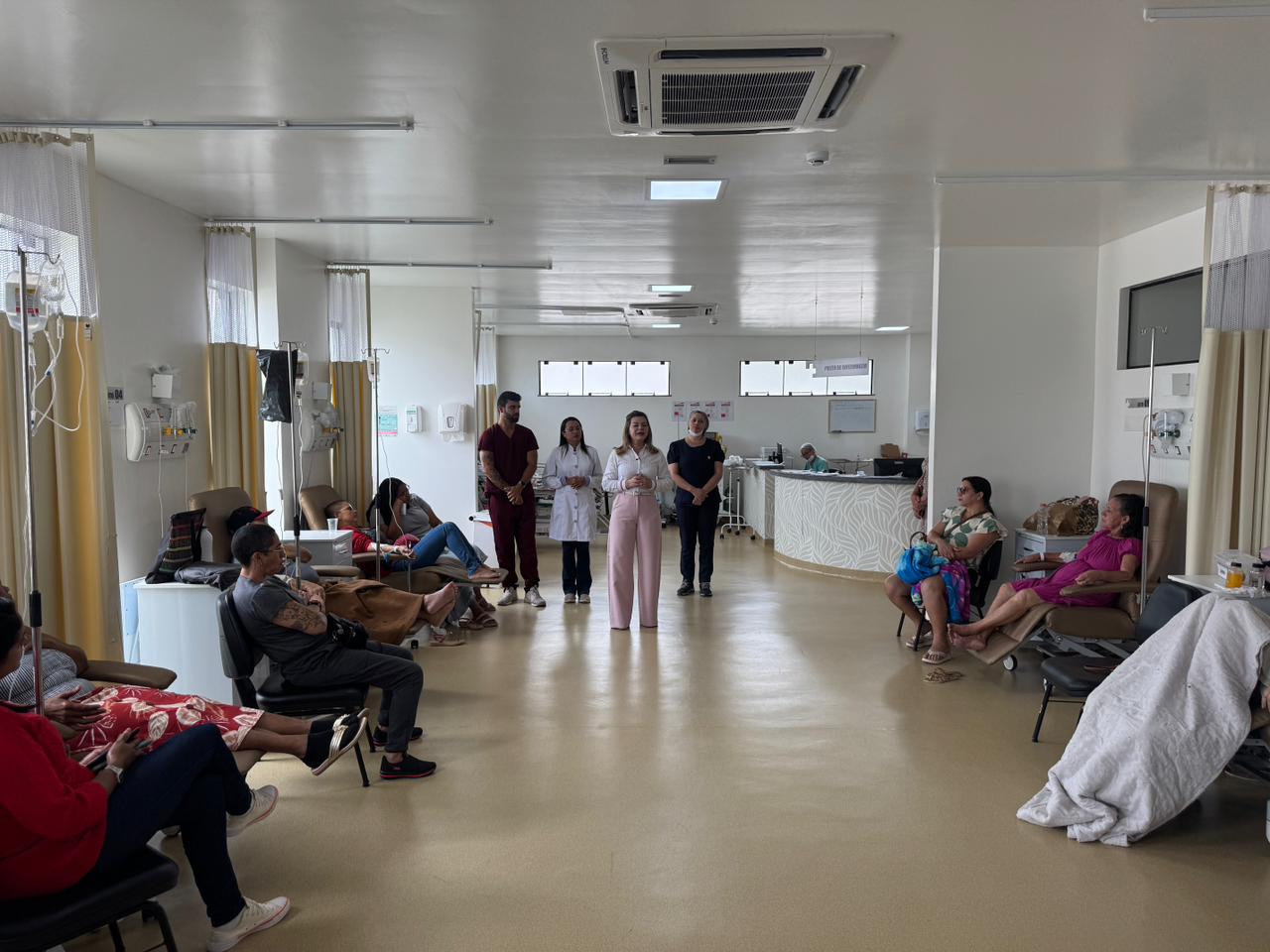 Primeira dama visita Unidade de Oncologia em Porto Seguro 7