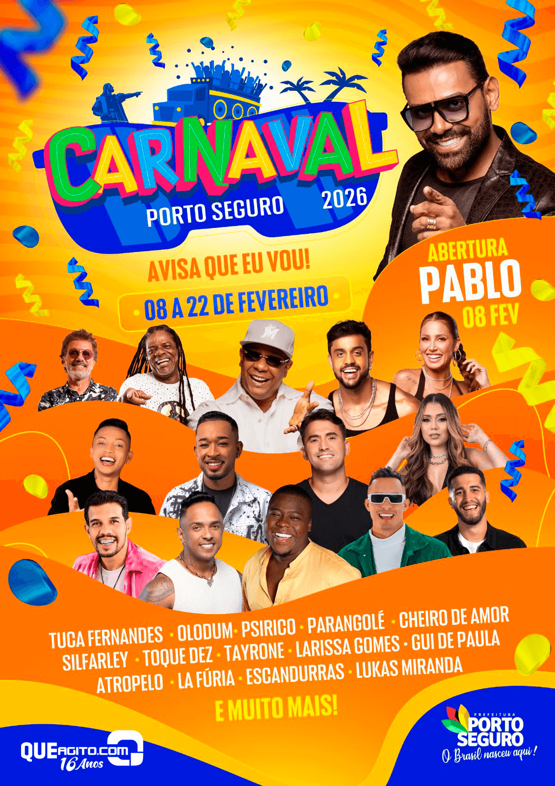 AVISA QUE EU VOU - Carnaval 2026 - Porto Seguro 4