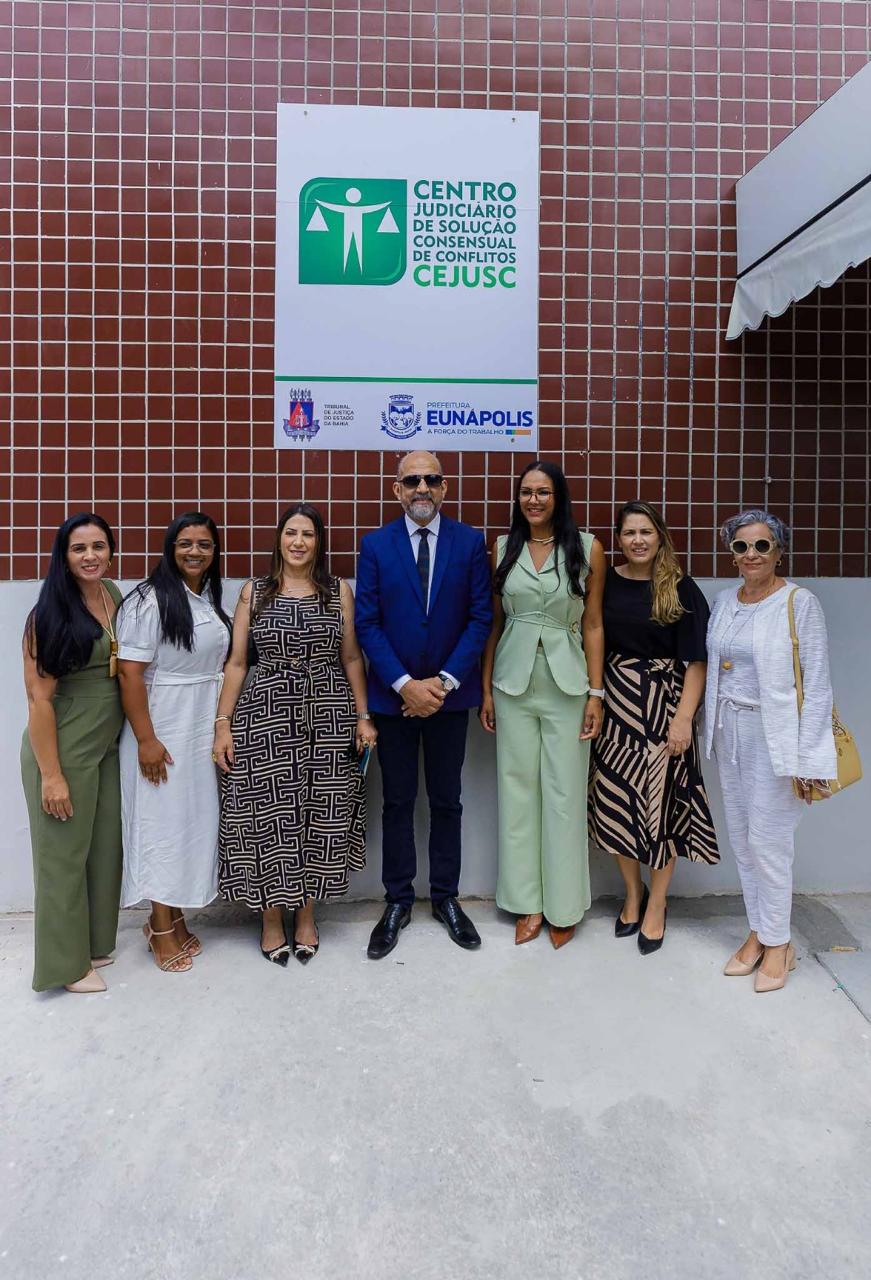 Parceria entre Prefeitura de Eunápolis e TJBA garante instalação da Vara de Família e inauguração do CEJUSC 10