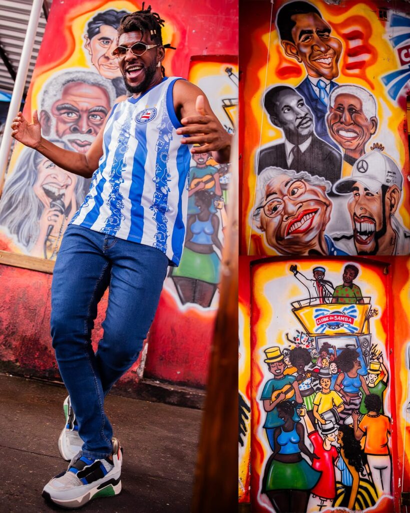 Bahia lança camisas especiais para o Carnaval 2026 inspiradas no samba 7