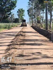 Prefeitura intensifica manutenção das estradas do Litoral Sul para garantir mobilidade e segurança na alta temporada 2