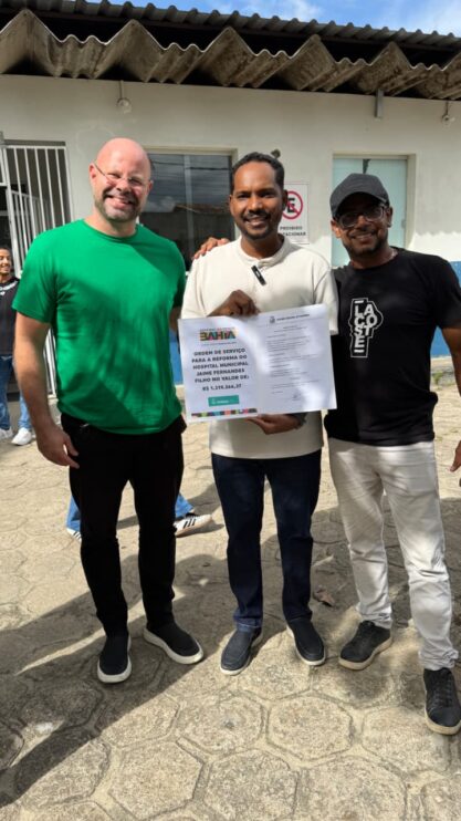 Prefeito Luizinho assina ordem de serviço para reforma do Hospital Municipal de Itagimirim 12