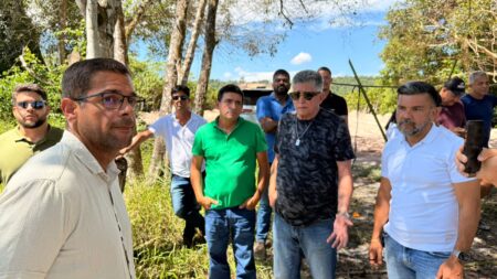 Prefeito Jânio Natal vistoria obra da ponte Porto–Arraial, maior projeto de mobilidade da história do município 4