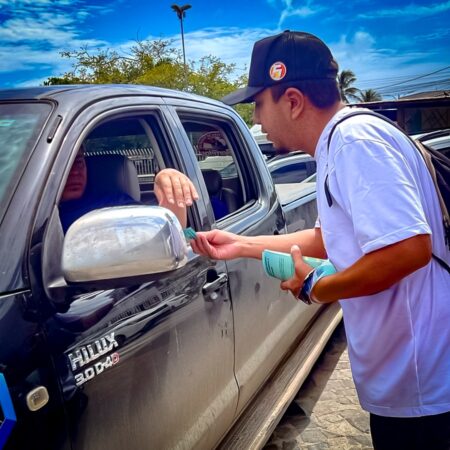 AEPETI realiza ação de prevenção ao trabalho infantil na Balsa de Porto Seguro AEPETI realiza ação de prevenção ao trabalho infantil na Balsa de Porto Seguro 9