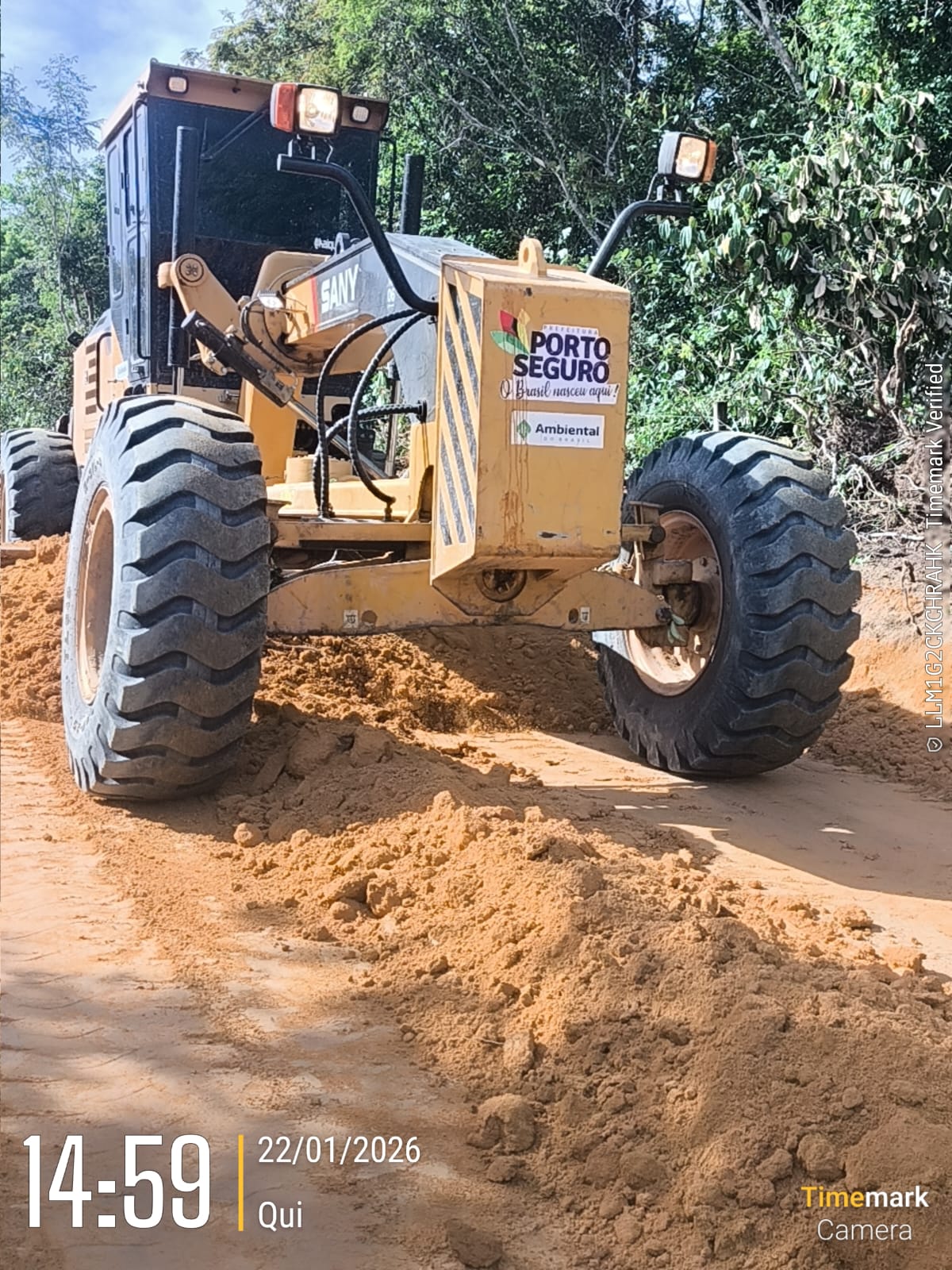 Manutenção das estradas vicinais beneficia comunidade Bom Jesus, próximo a Trancoso 6