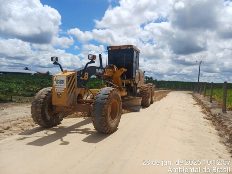 Prefeitura de Porto Seguro intensifica manutenção de estradas vicinais em áreas indígenas e na comunidade do Queimado 9