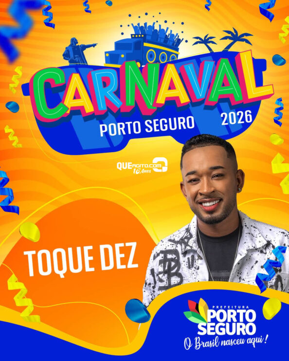 Carnaval de Porto Seguro 2026 deve reunir mais de 100 mil foliões por noite e começa com show de Pablo 17