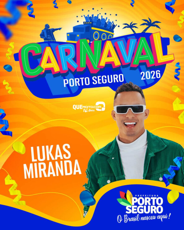 Carnaval de Porto Seguro 2026 deve reunir mais de 100 mil foliões por noite e começa com show de Pablo 18