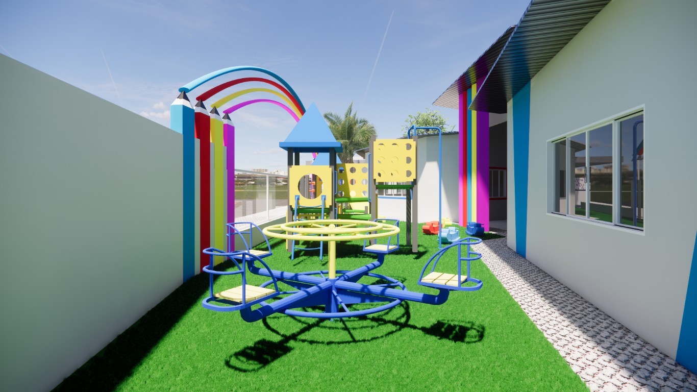 Eunápolis: Com obra de alto padrão, Creche Ayrton Senna está ganhando estrutura moderna e mais vagas 10