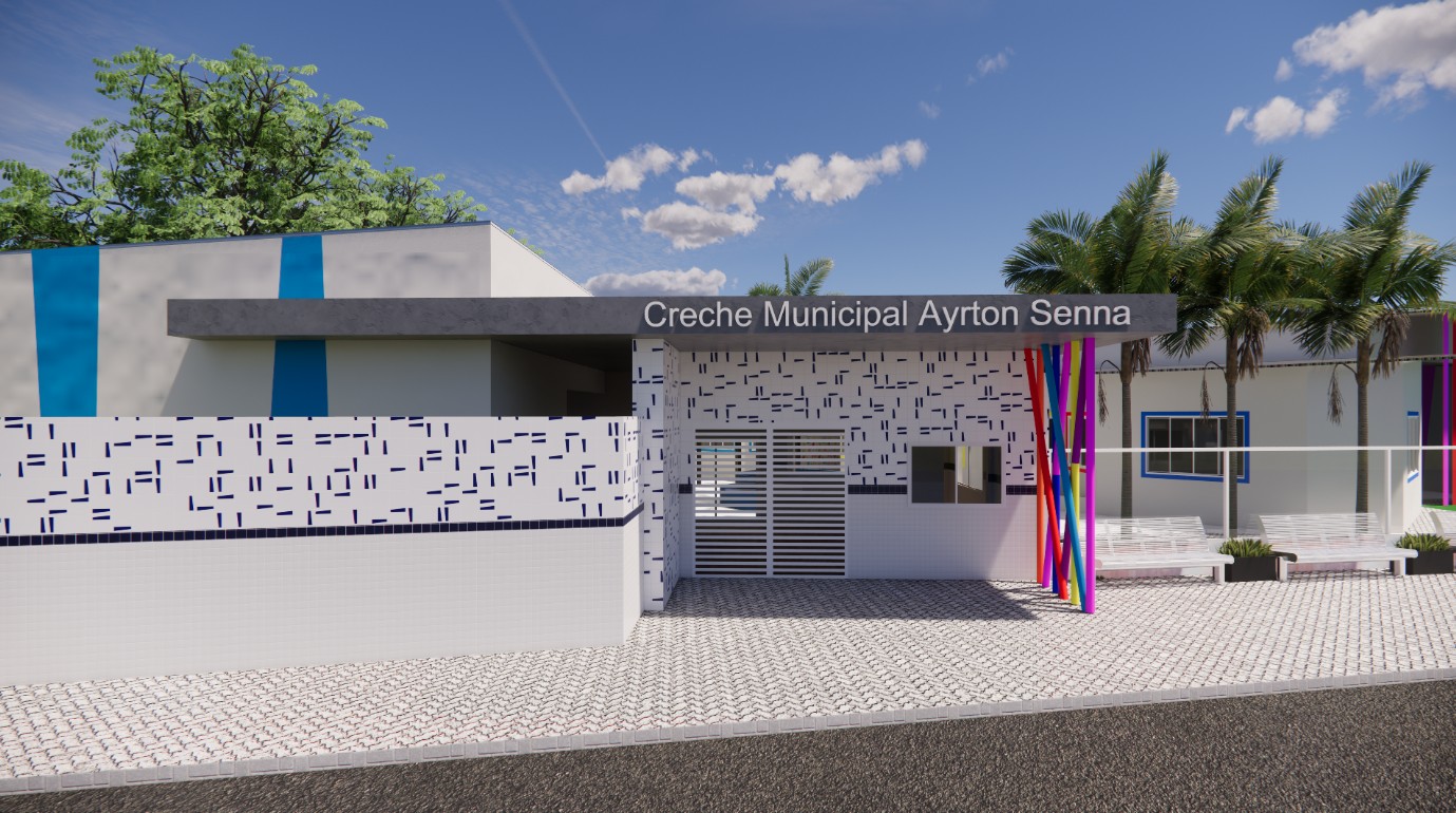 Eunápolis: Com obra de alto padrão, Creche Ayrton Senna está ganhando estrutura moderna e mais vagas 9