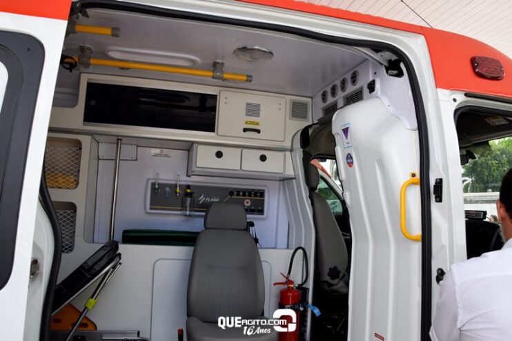 HGE em novo patamar: Robério entrega tomógrafo, sala de medicação e Enfermaria; SAMU, Educação e Assistência Social recebem novos veículos 14