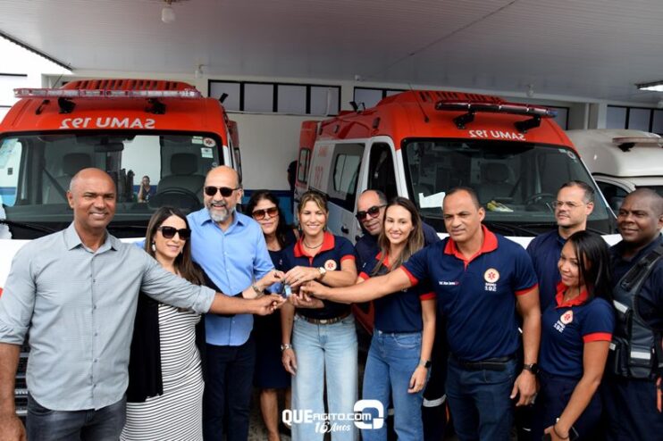 HGE em novo patamar: Robério entrega tomógrafo, sala de medicação e Enfermaria; SAMU, Educação e Assistência Social recebem novos veículos 29