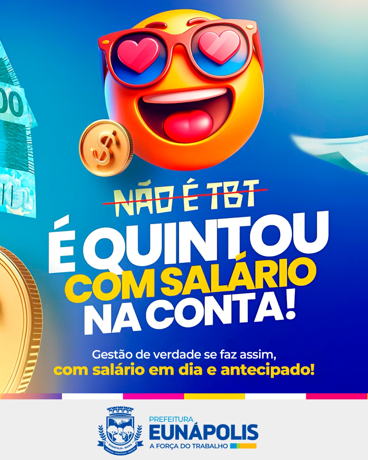 Prefeitura de Eunápolis injeta R$ 22 milhões na economia com pagamento da folha de fevereiro 5