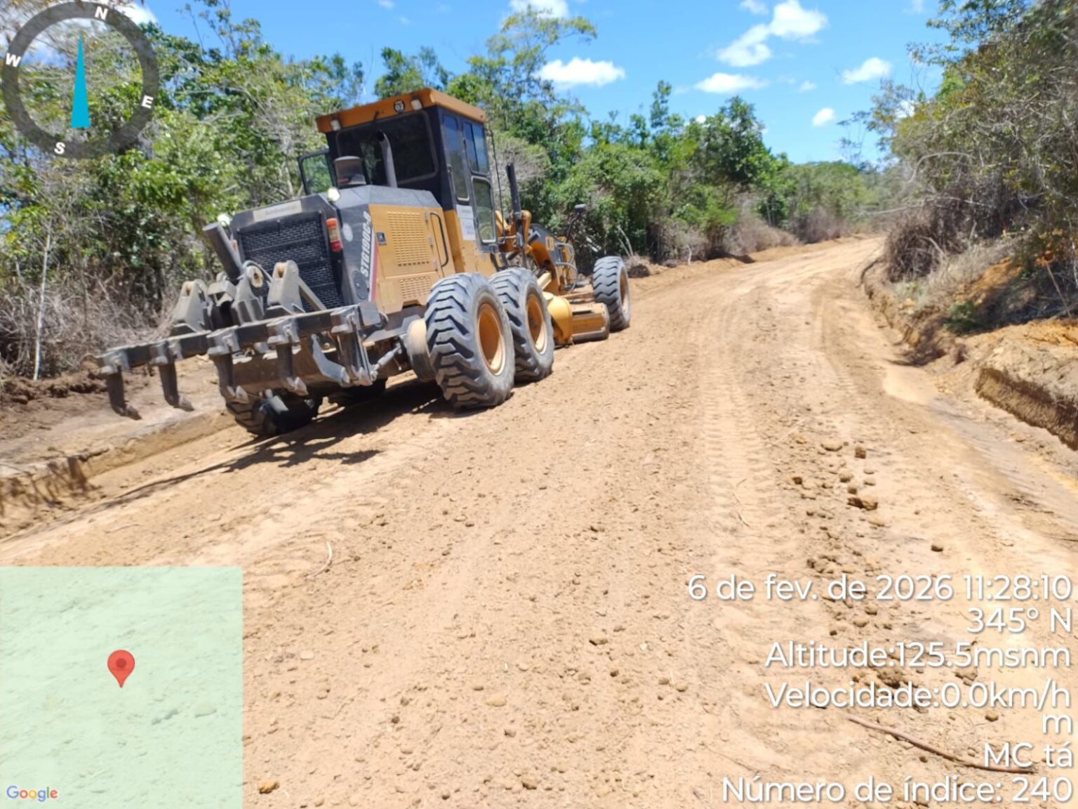 Estradas vicinais na região dos distritos de Vale Verde e Vera Cruz recebem manutenção 5