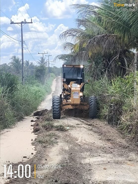 Estradas vicinais na região dos distritos de Vale Verde e Vera Cruz recebem manutenção 15