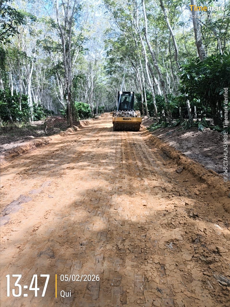Estradas vicinais na região dos distritos de Vale Verde e Vera Cruz recebem manutenção 7
