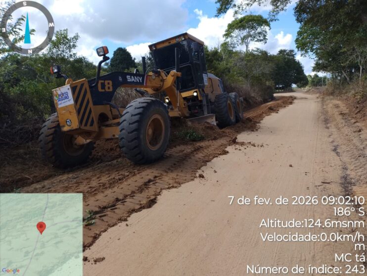 Estradas vicinais na região dos distritos de Vale Verde e Vera Cruz recebem manutenção 10