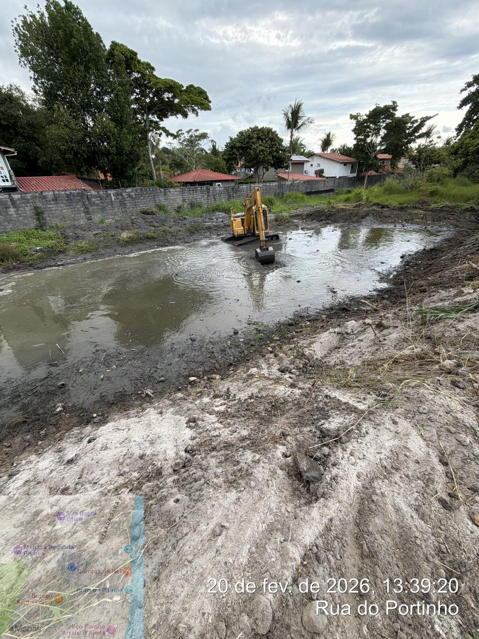 Serviços de limpeza no Mangueiro da Santa são intensificados com objetivo de resolver alagamentos na Estrada da Balsa 5