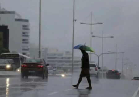 Ciclone extratropical atinge a Bahia e eleva volume de chuvas neste final de semana 8